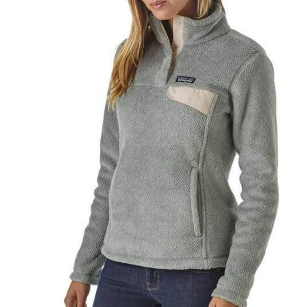 Patagonia Re-Tool snap Gray Sz Large